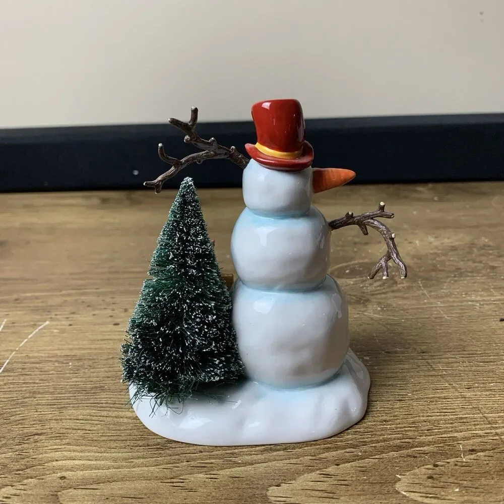 Department 56 Village Snow Clown for Snow Village No. 55161 Retired 2002